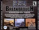 Medal of Honor: Allied Assault: BreakThrough - zadn CD obal