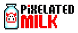 Pixelated Milk - logo