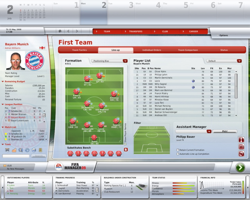 FIFA Manager 09 - screenshot 39