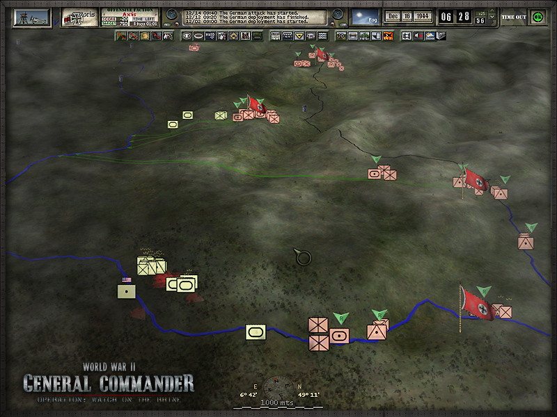 World War II General Commander - Operation: Watch on the Rhine - screenshot 5