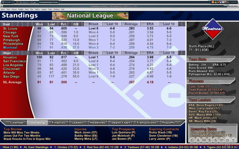 Baseball Mogul 2009 - screenshot 12