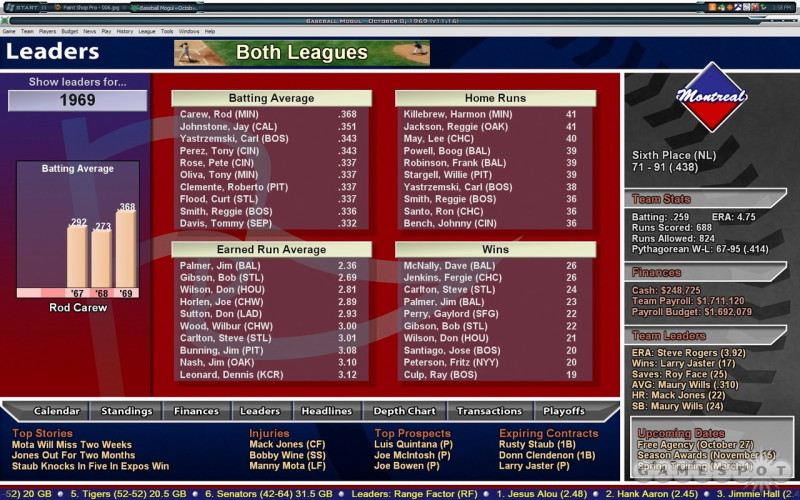 Baseball Mogul 2009 - screenshot 11