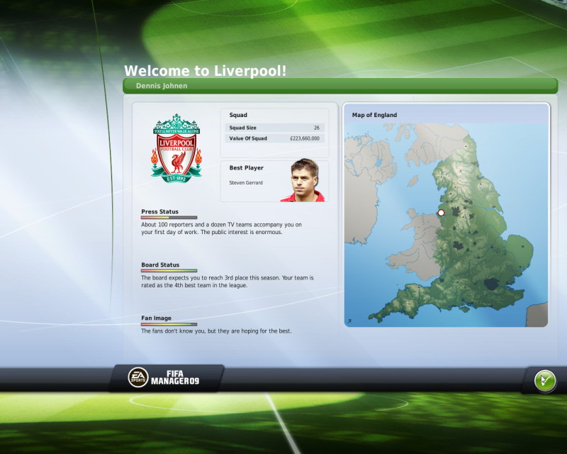 FIFA Manager 09 - screenshot 18