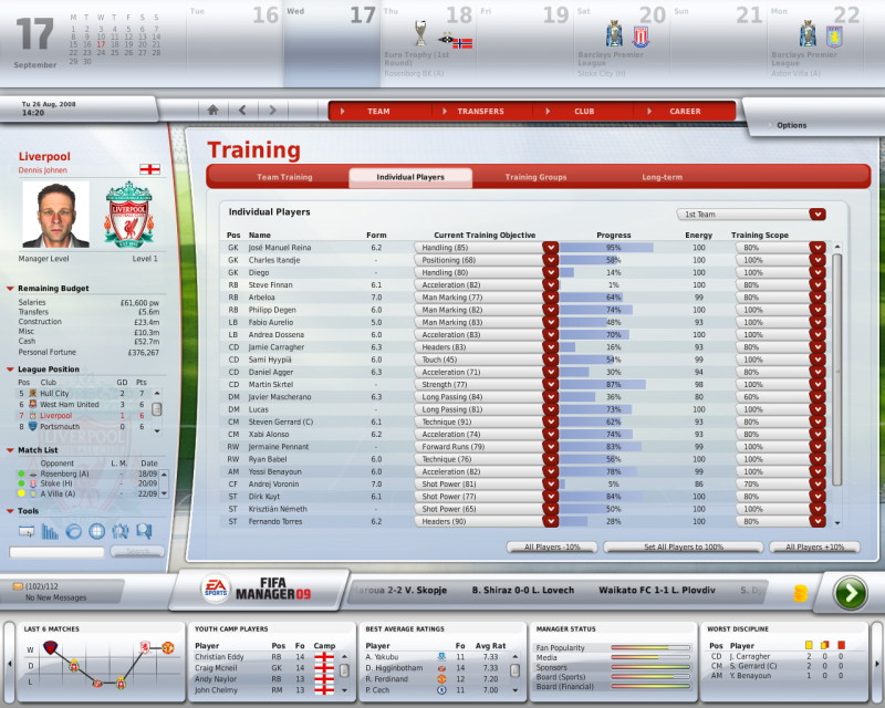FIFA Manager 09 - screenshot 16