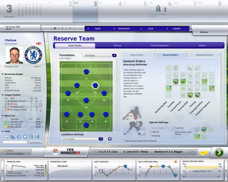 FIFA Manager 09 - screenshot 13