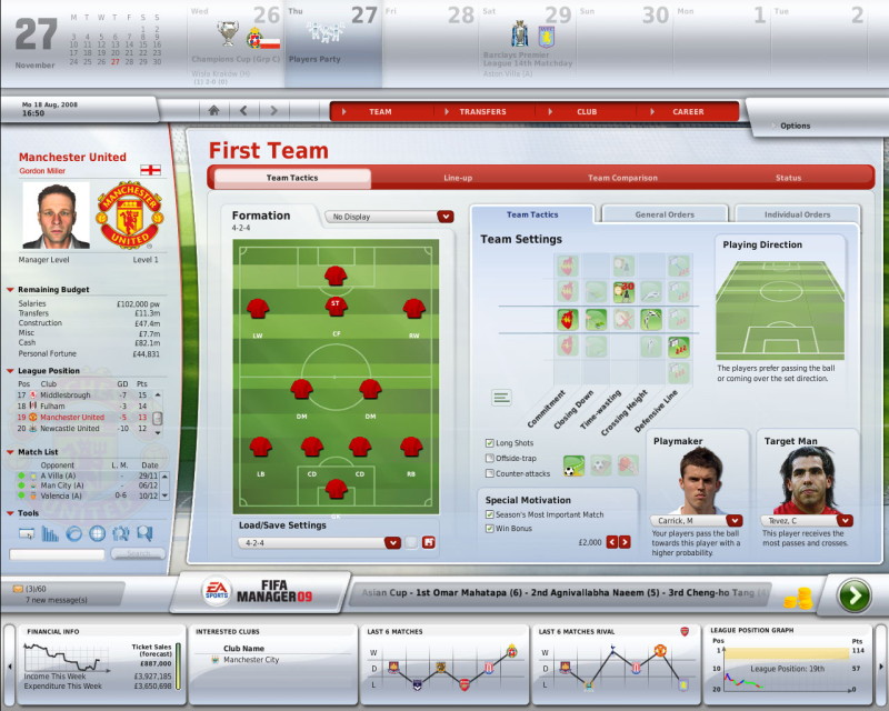 FIFA Manager 09 - screenshot 10