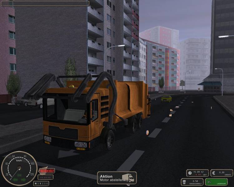Garbage Truck Simulator - screenshot 1