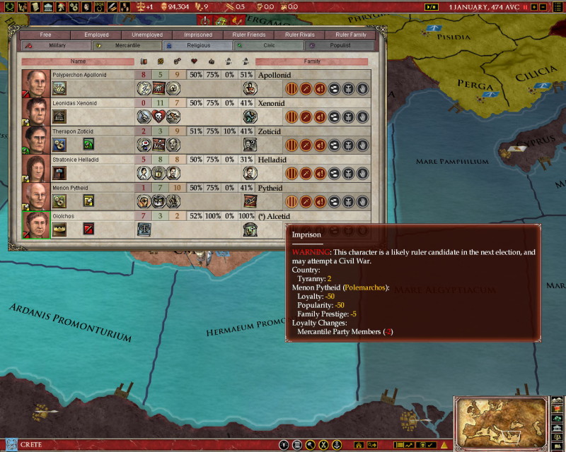 Europa Universalis: Rome - Vae Victis - screenshot 11
