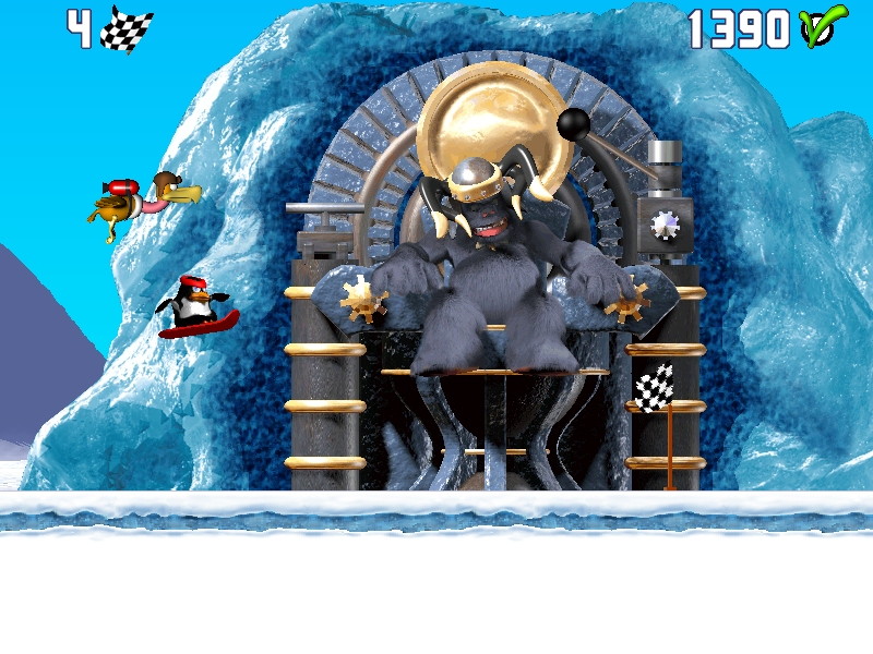 Penguin versus Yeti - screenshot 1