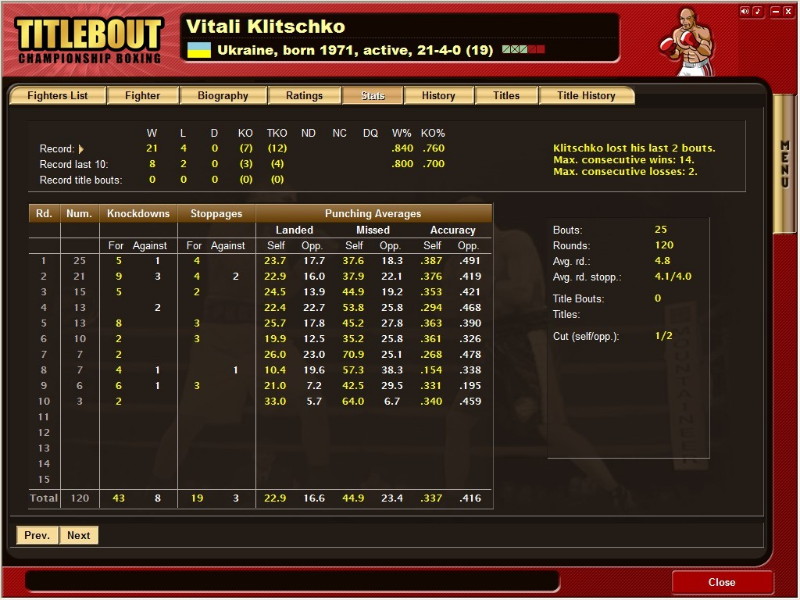Title Bout Championship Boxing - screenshot 11