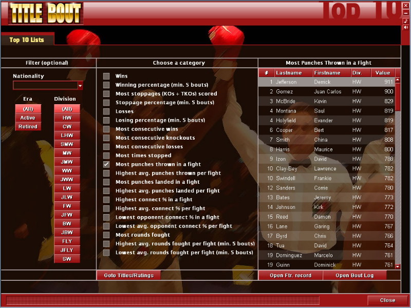 Title Bout Championship Boxing - screenshot 1