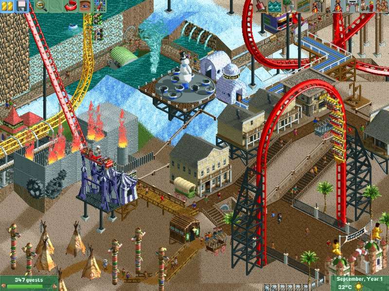 RollerCoaster Tycoon 2 - screenshot 20