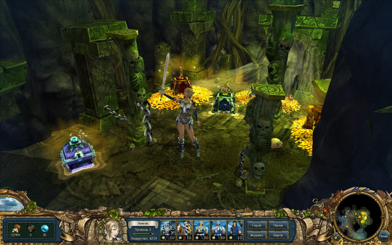 King's Bounty: Armored Princess - screenshot 1