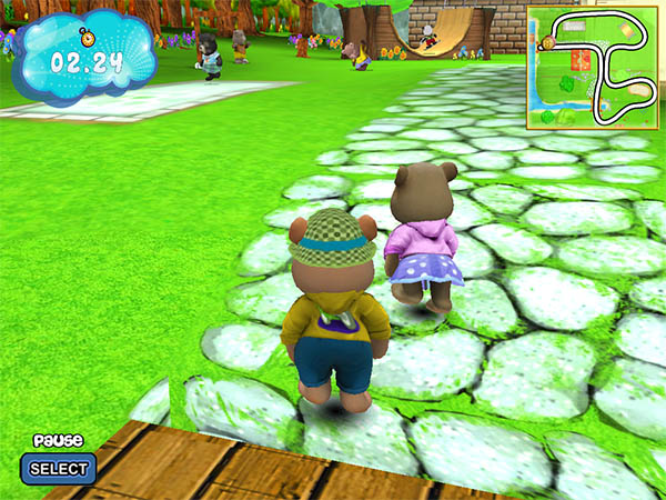 Hubert the Teddy Bear: Backyard Games - screenshot 3
