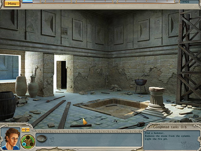 Alabama Smith in Escape from Pompeii - screenshot 6