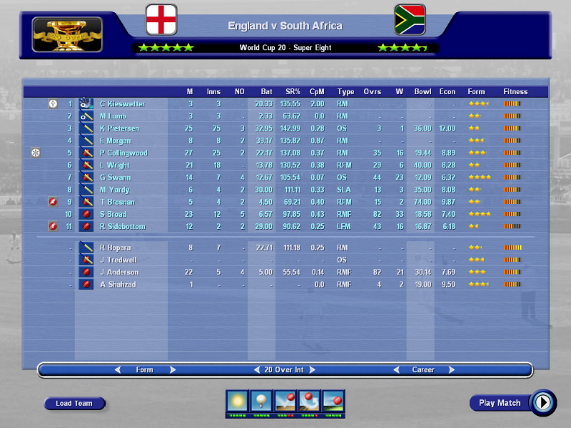 International Cricket Captain 2010 - screenshot 1