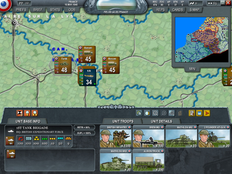 Decisive Campaigns: The Blitzkrieg from Warsaw to Paris - screenshot 10