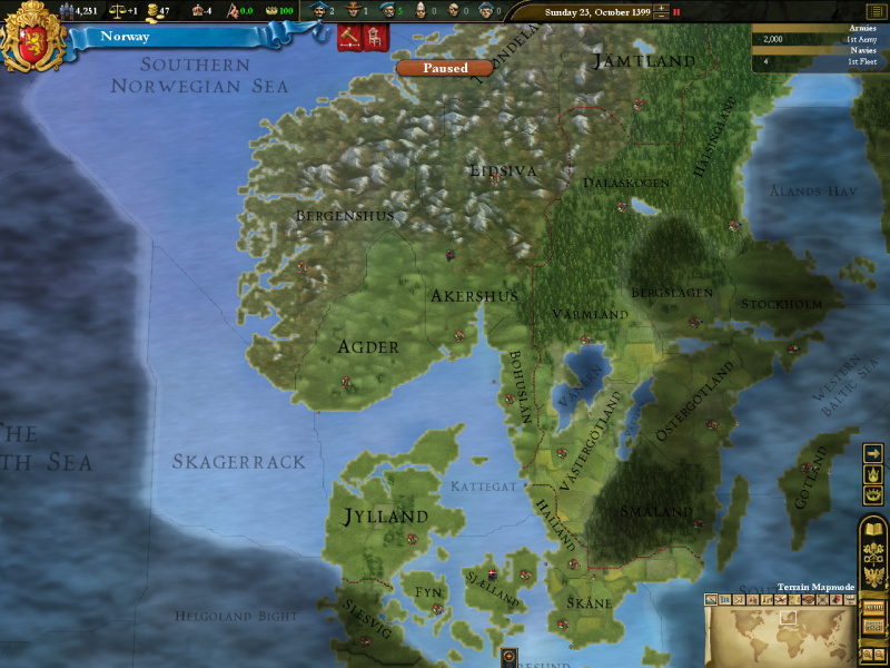 Europa Universalis 3: Divine Wind - screenshot 1