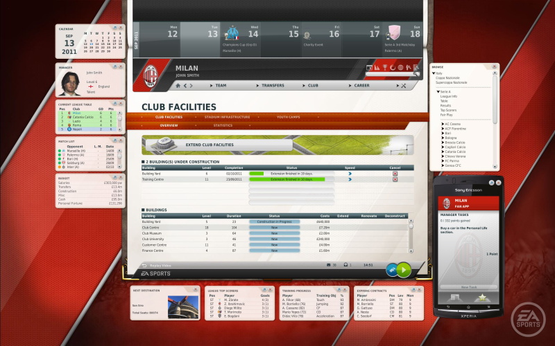 FIFA Manager 12 - screenshot 22