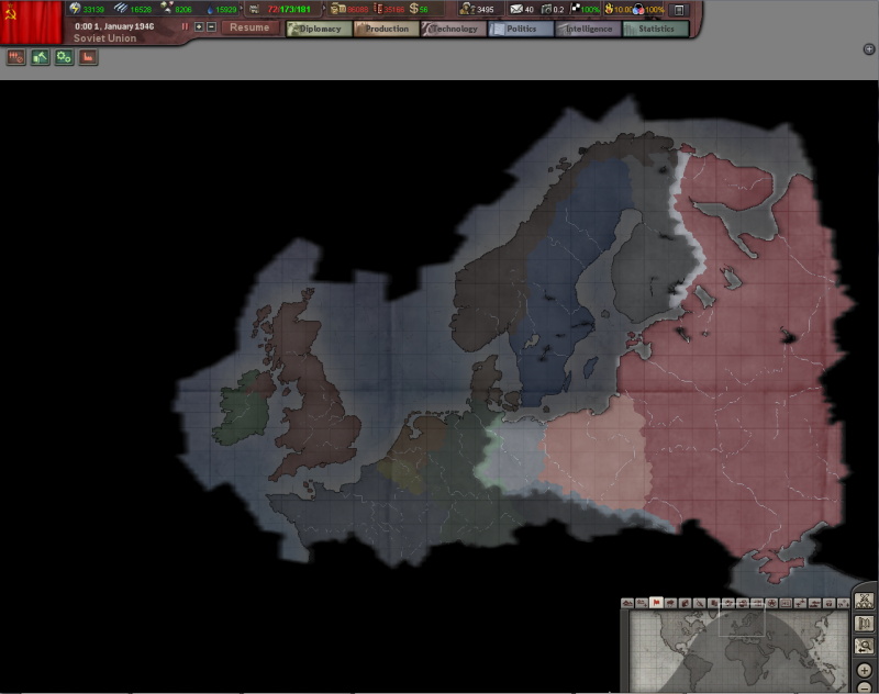Hearts of Iron 3: For the Motherland - screenshot 2
