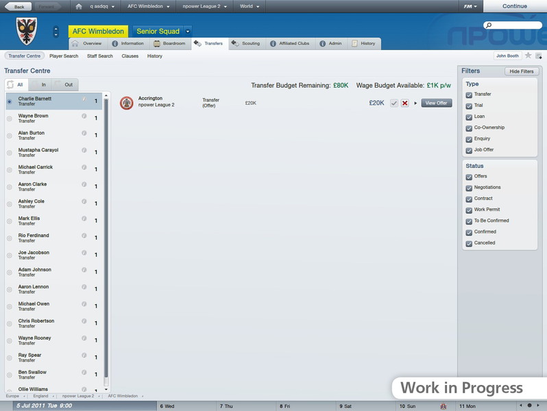 Football Manager 2012 - screenshot 19