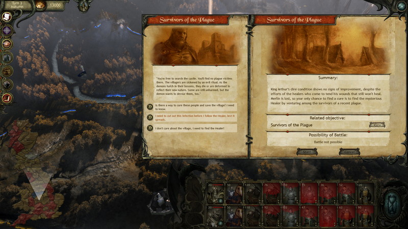 King Arthur II: The Role-playing Wargame - screenshot 1