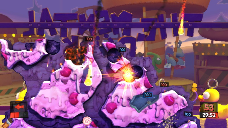 Worms Revolution: Funfair Pack - screenshot 6