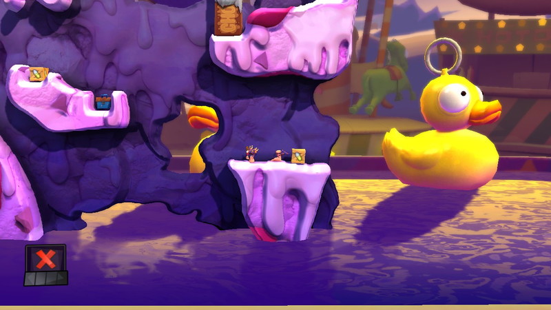 Worms Revolution: Funfair Pack - screenshot 5