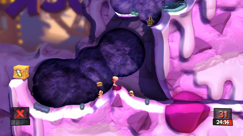 Worms Revolution: Funfair Pack - screenshot 4