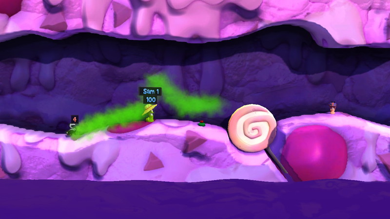 Worms Revolution: Funfair Pack - screenshot 1