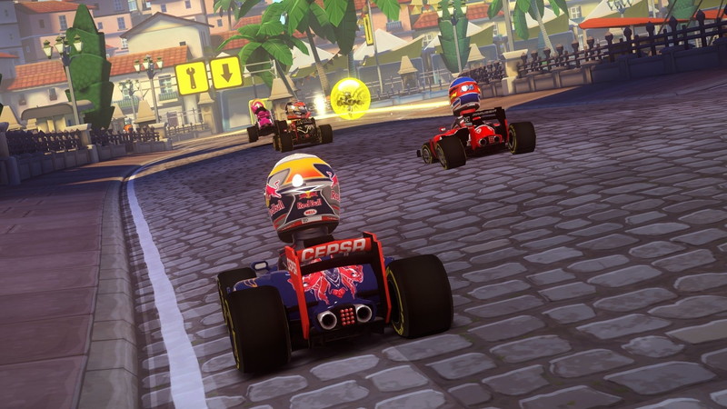 F1 Race Stars: Europe Track DLC - screenshot 8