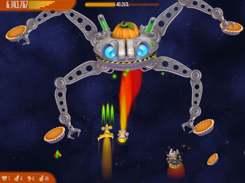 Chicken Invaders 4: Ultimate Omelette (Thanksgiving Edition) - screenshot 7