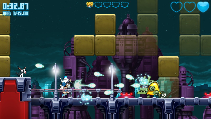 Mighty Switch Force! Hyper Drive Edition - screenshot 1
