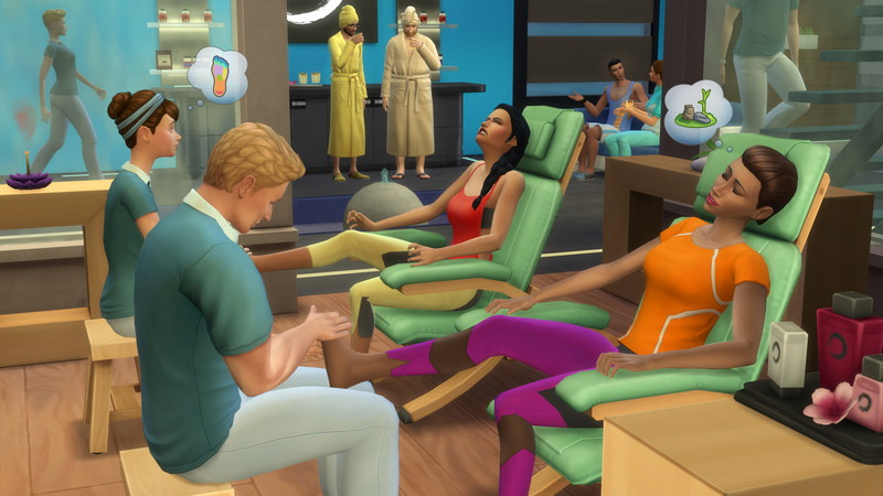 The Sims 4: Spa Day - screenshot 1