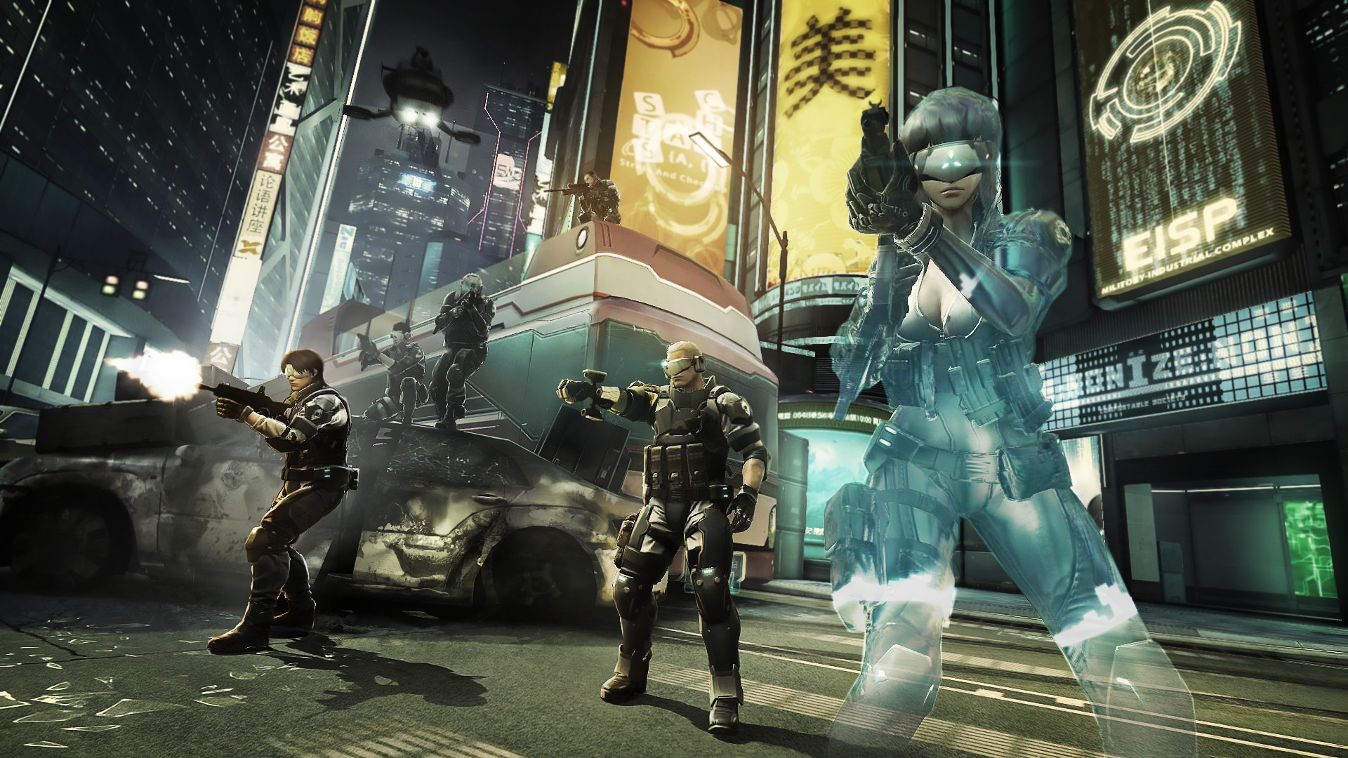 Ghost in the Shell: Stand Alone Complex - First Assault Online - screenshot 4