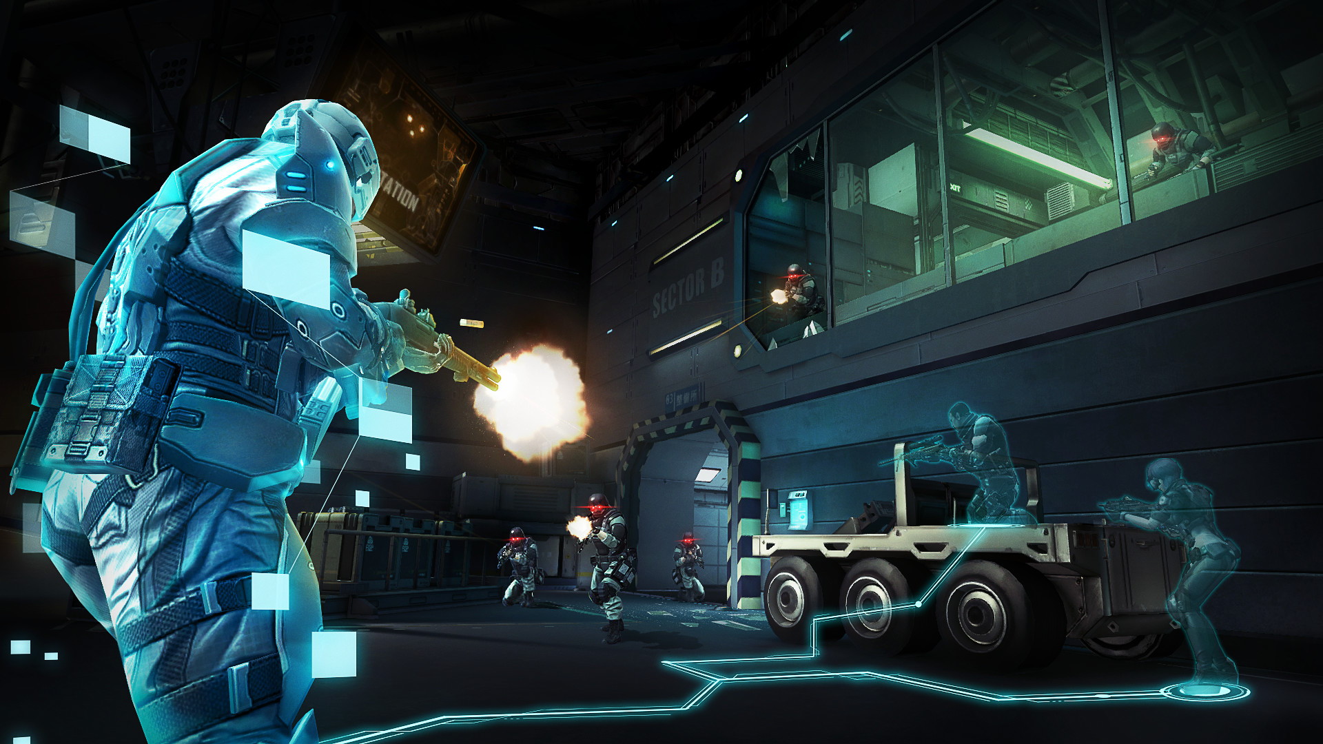 Ghost in the Shell: Stand Alone Complex - First Assault Online - screenshot 1