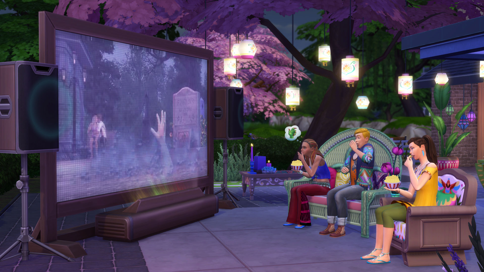 The Sims 4: Movie Hangout Stuff - screenshot 4