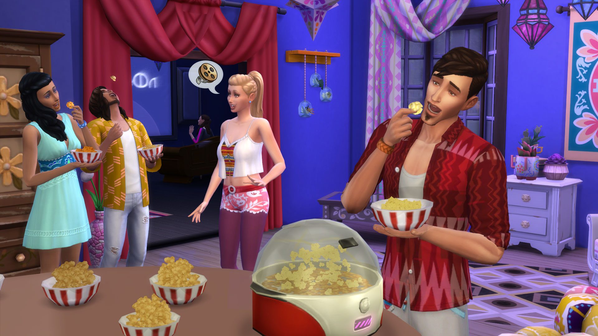The Sims 4: Movie Hangout Stuff - screenshot 3