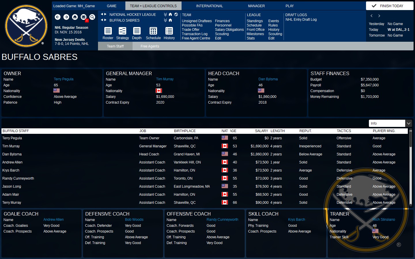 Franchise Hockey Manager 3 - screenshot 8
