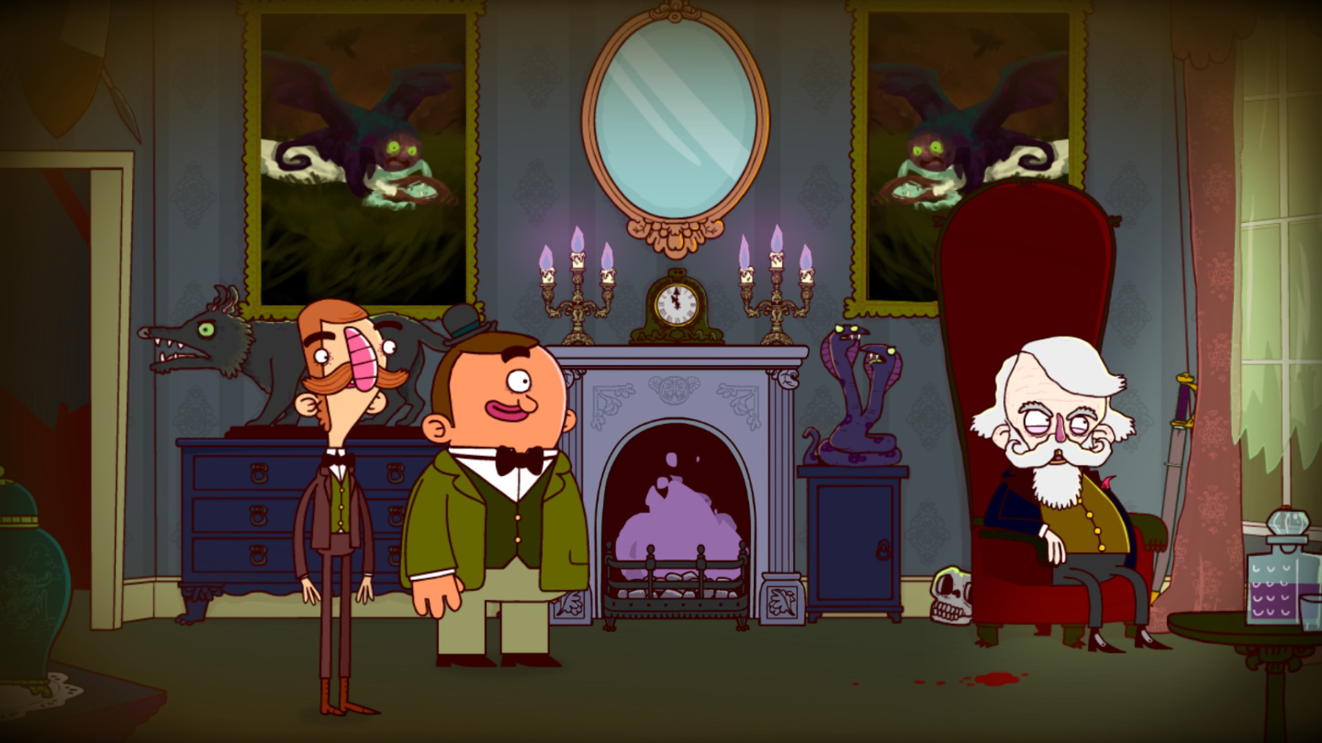 Adventures of Bertram Fiddle: A Dreadly Business - screenshot 1
