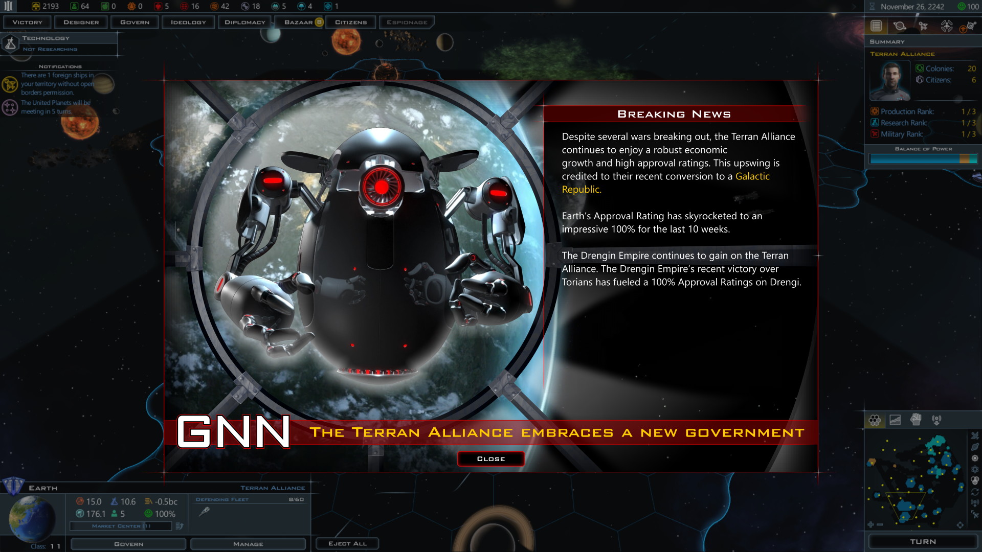 Galactic Civilizations III: Intrigue - screenshot 4