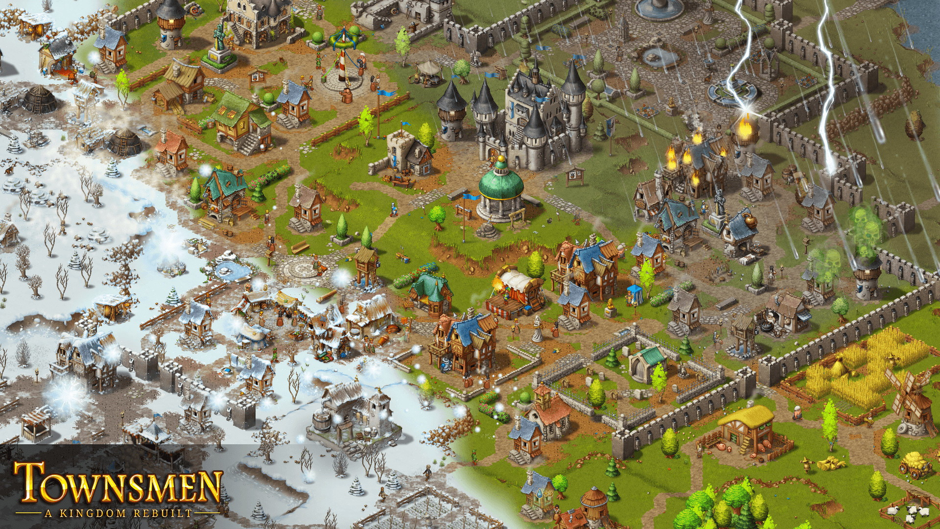 Townsmen - A Kingdom Rebuilt - screenshot 1