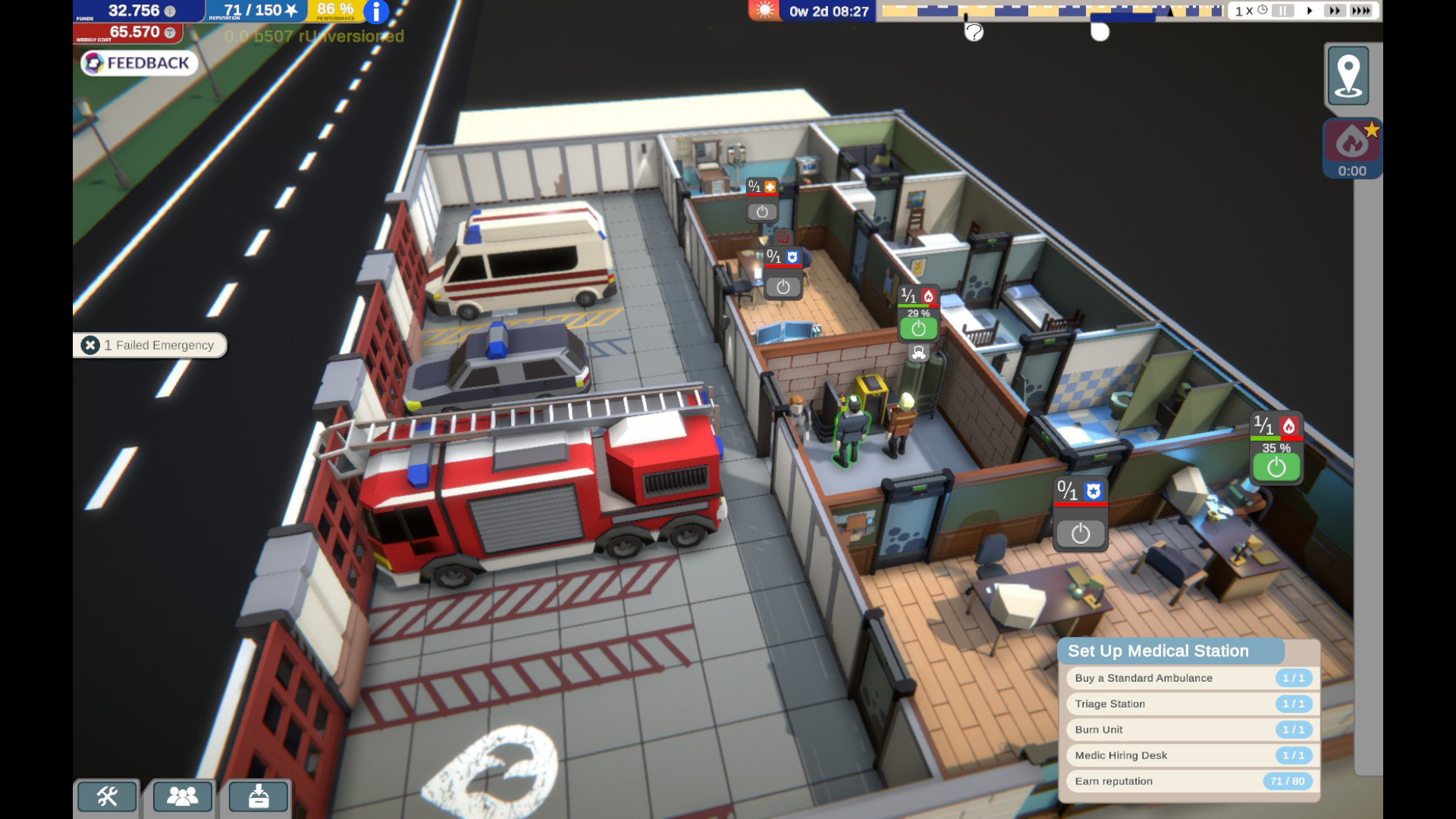 Rescue HQ - The Tycoon - screenshot 4