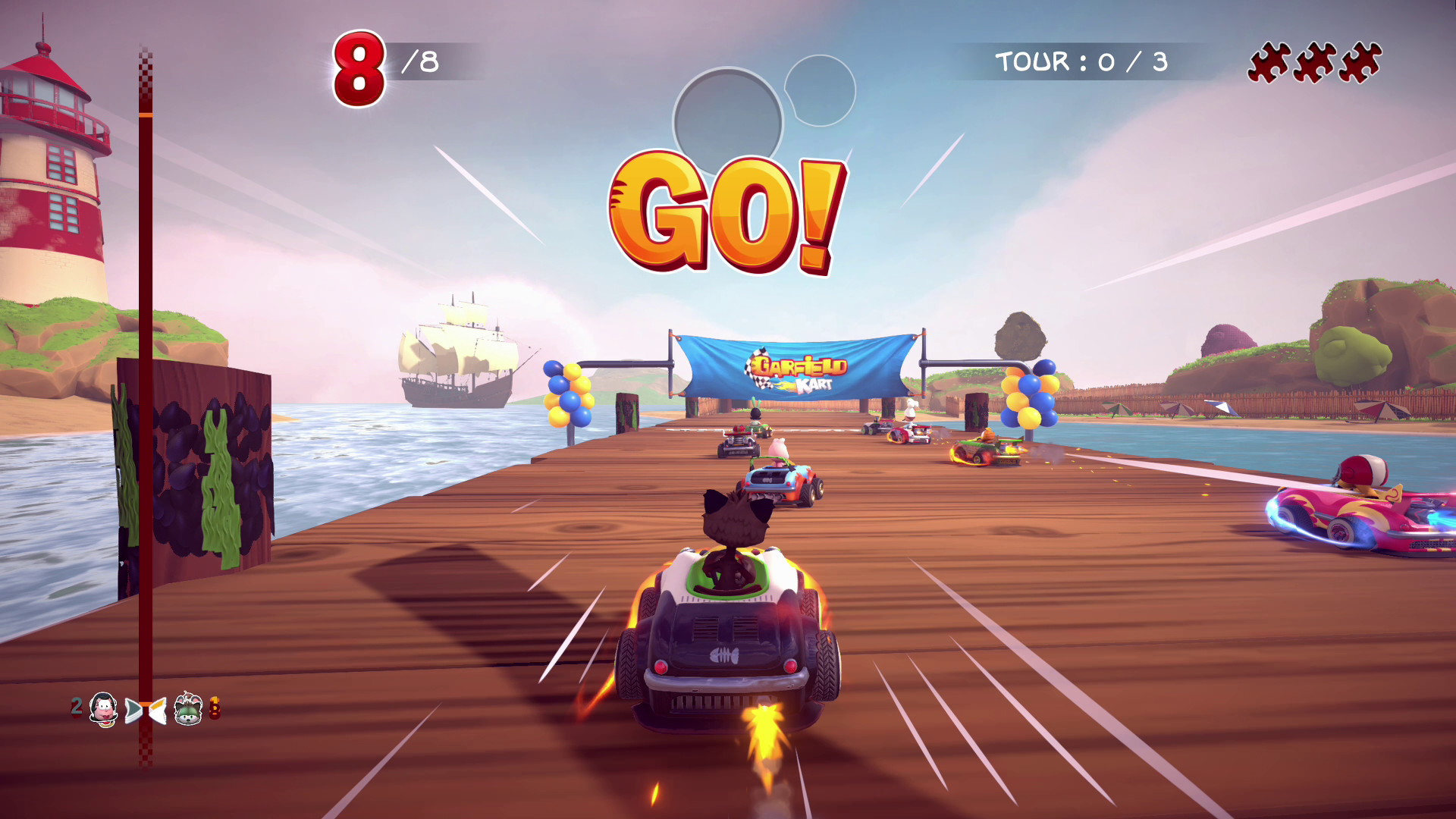 Garfield Kart: Furious Racing - screenshot 7