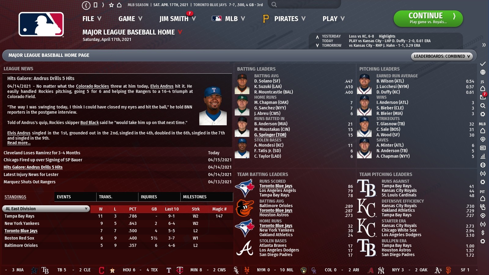 Out of the Park Baseball 22 - screenshot 1