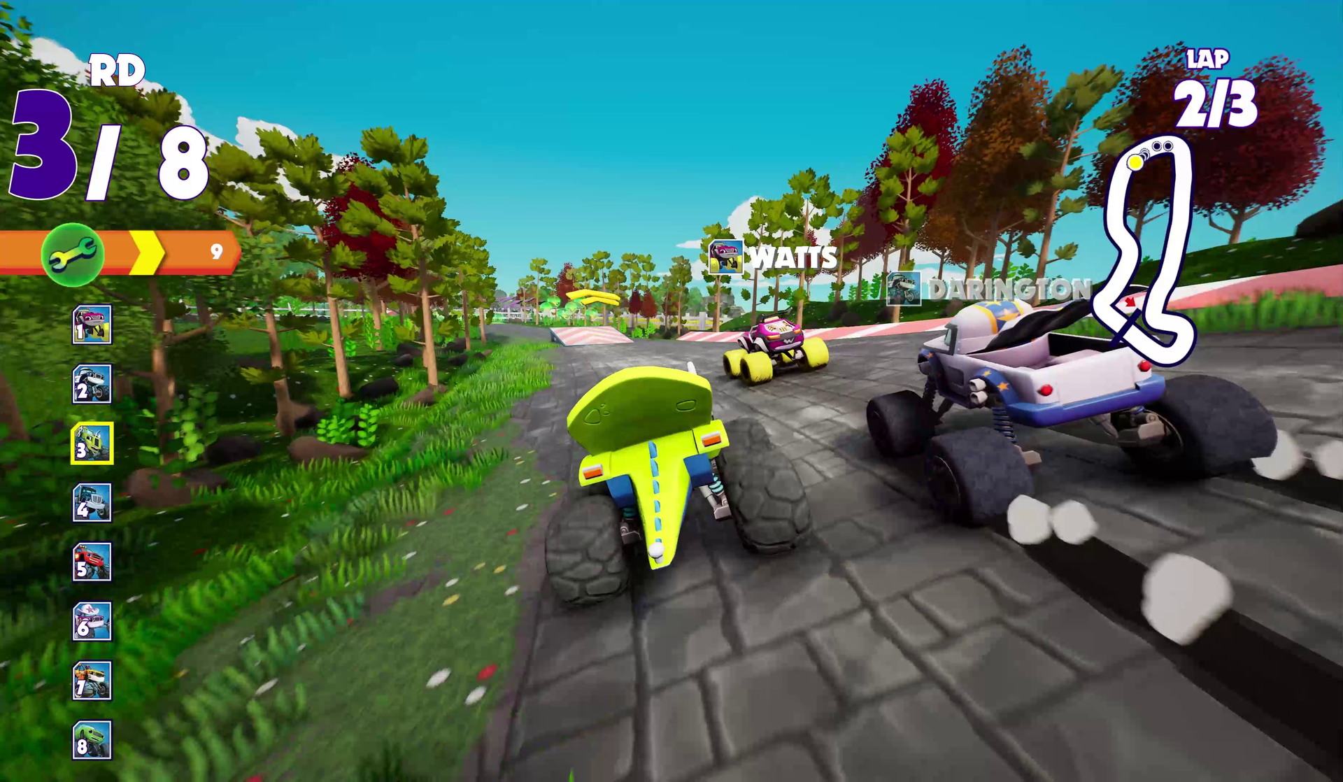 Blaze and the Monster Machines: Axle City Racers - screenshot 7