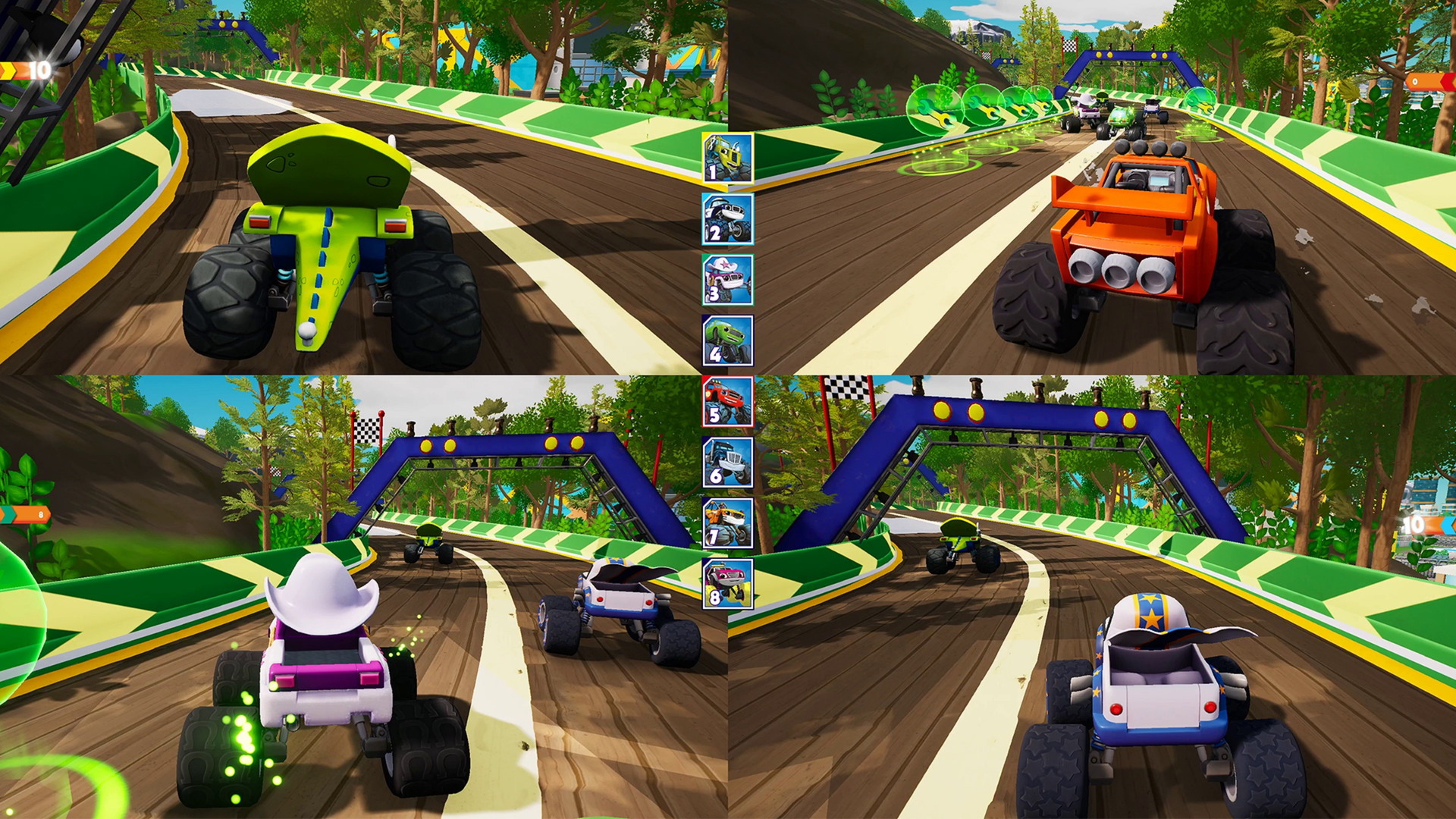 Blaze and the Monster Machines: Axle City Racers - screenshot 3