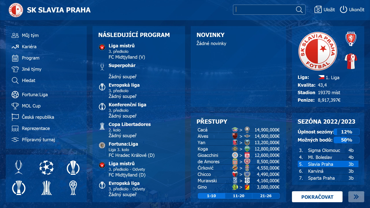 Czech Soccer Manager 2022 - screenshot 11