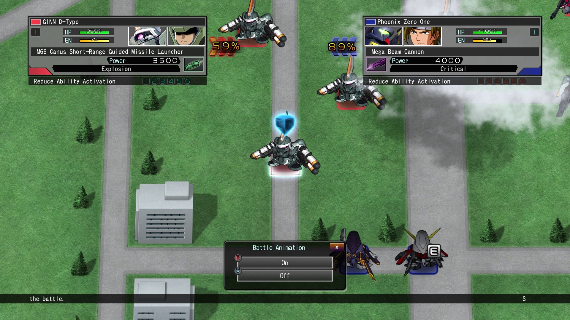 SD Gundam G Generation Cross Rays - screenshot 6