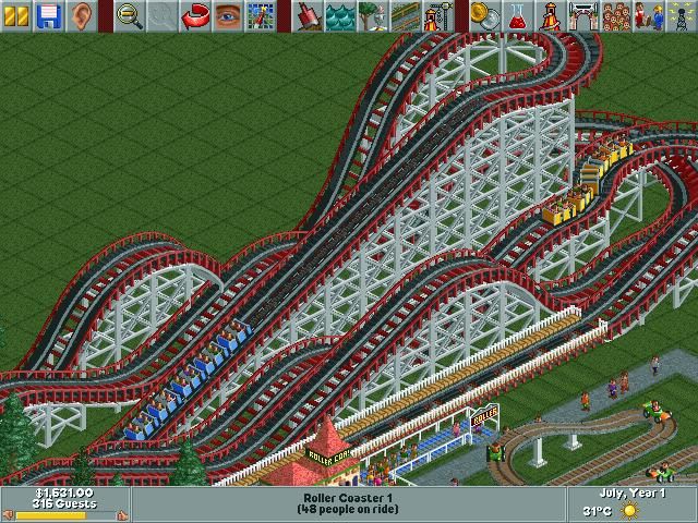 RollerCoaster Tycoon - screenshot 3